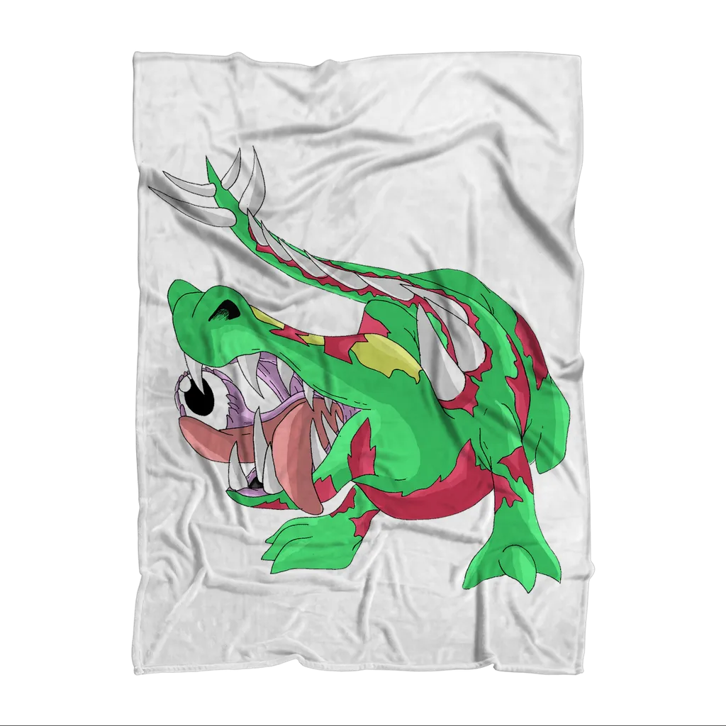 Crawnawsome Sublimation Throw Blanket