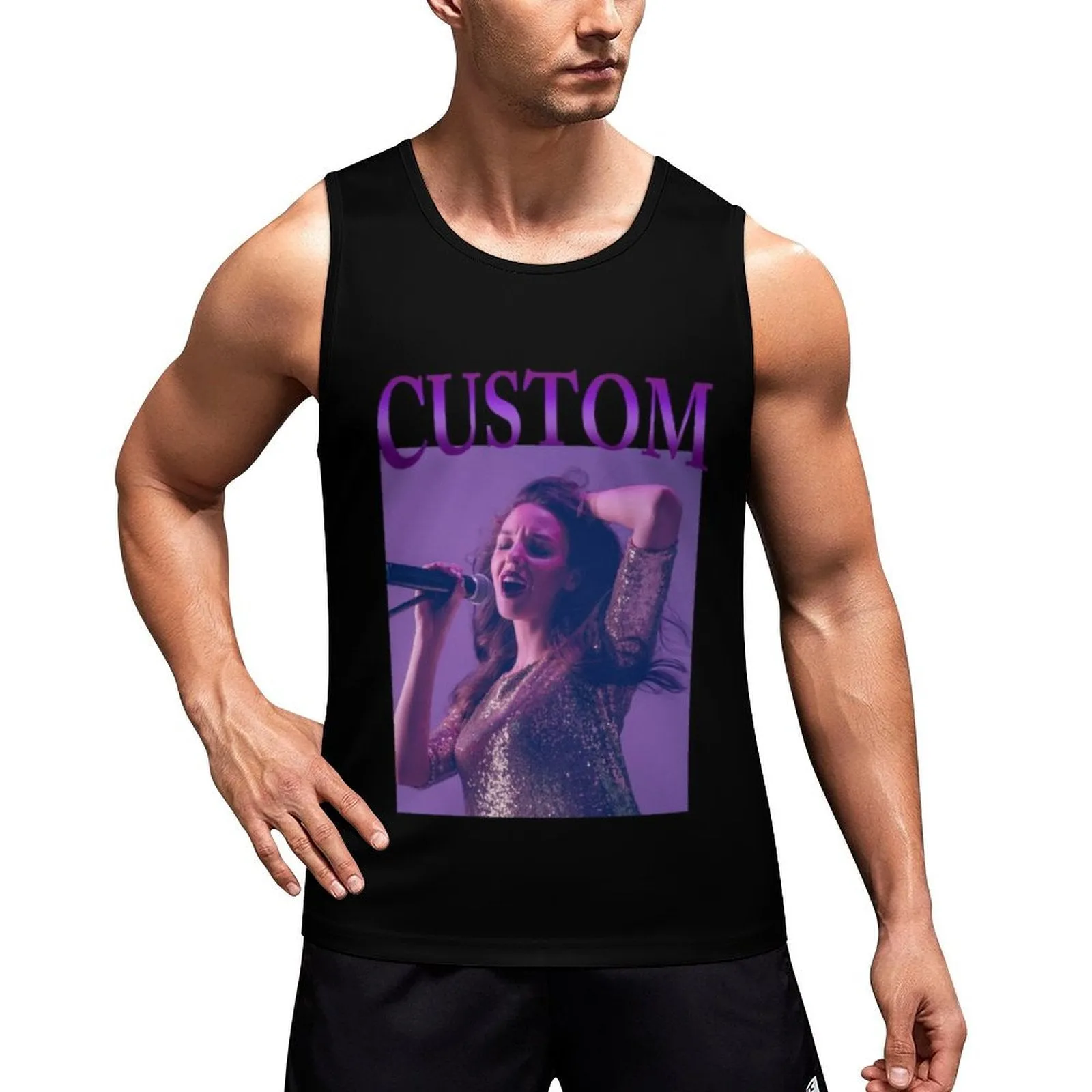 Custom Concert Fan Carnival Party Tank Tops For Women&Men 30 Colors