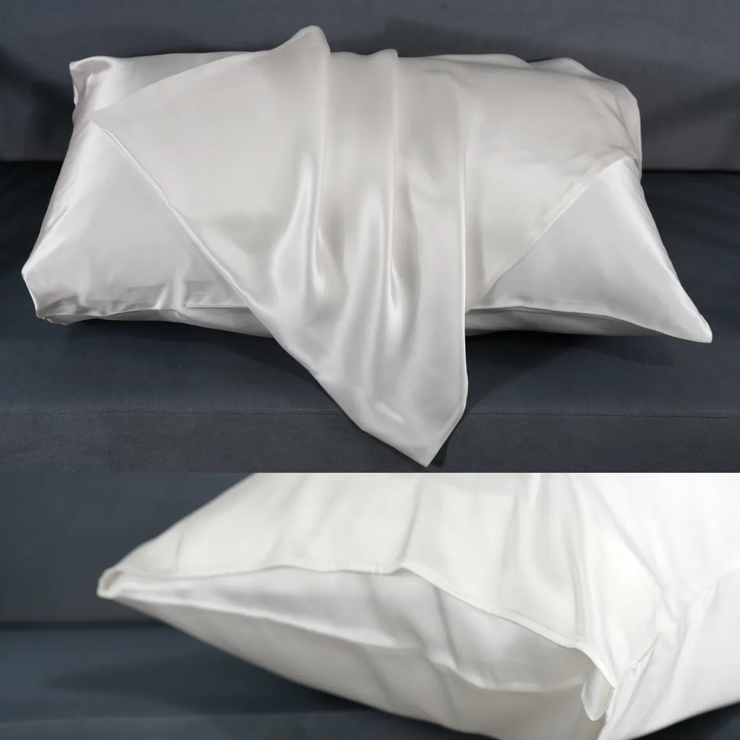 Custom Wholesale Silk Pillowcase 30 Momme Envelope Closure - Standard size