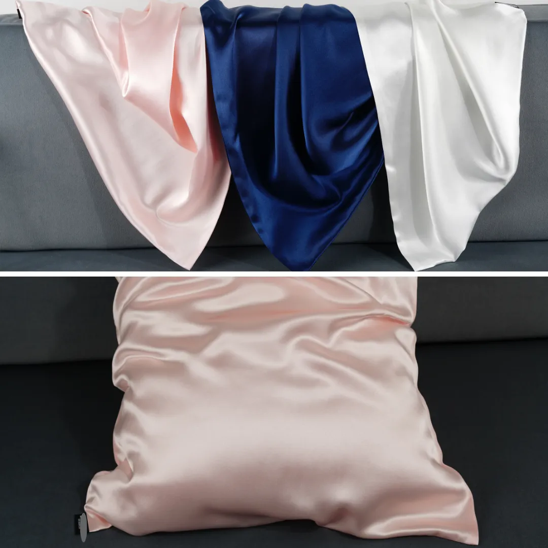 Custom Wholesale Silk Pillowcase 30 Momme Envelope Closure - Standard size