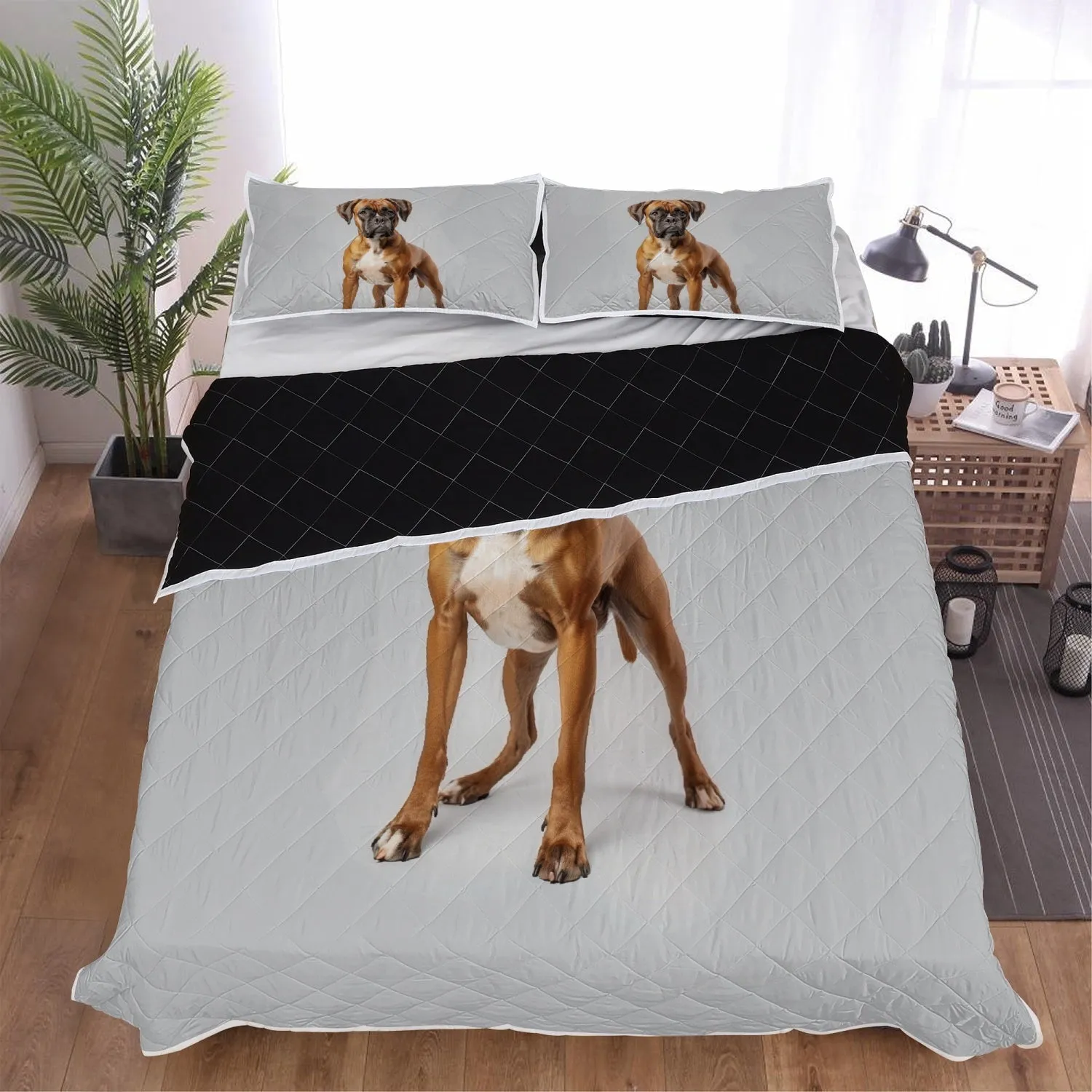 Cute Boxer Bed Set