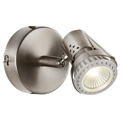 Deco 1LT S/Light 80mm Satin Chrome