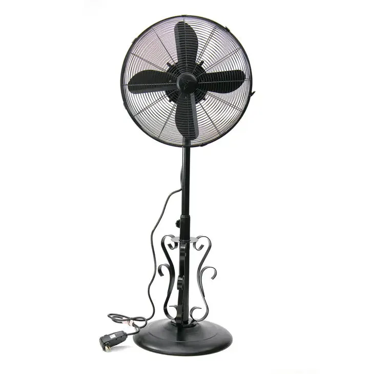 Deco Breeze 18" Standing Outdoor Fan - Ebony