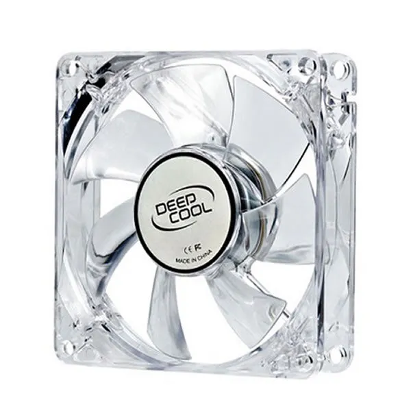 DeepCool | XF80MM | High-Quality Blue LED Case Fan With Low RPM