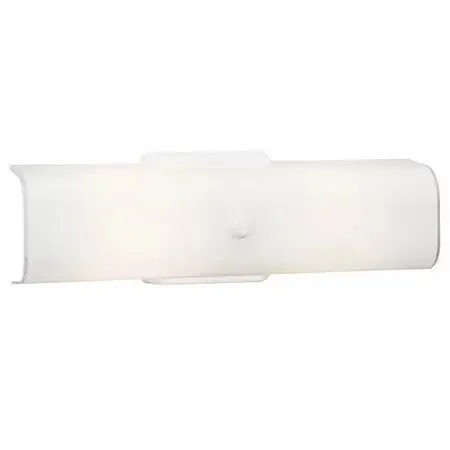 Design House Channel Light in White, 2-Light 4.5-Inch by 13-Inch, White