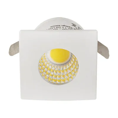 Downlight Square Cabinet LED 3w White 4000K