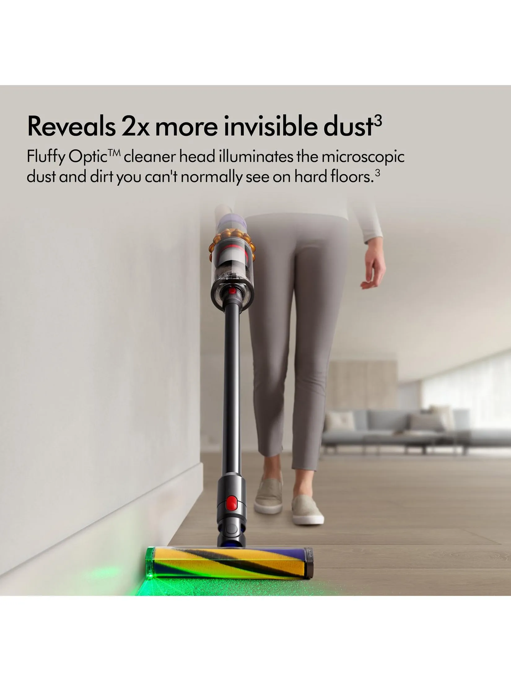 Dyson V15 Detect Total Clean Cordless Vacuum Cleaner Up To 60 Minutes Run Time Black V15TOTALCLEAN23