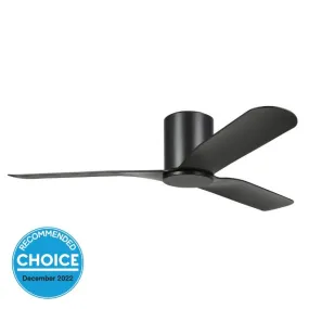 Eglo Iluka 52 Inch DC Fan Black Hugger