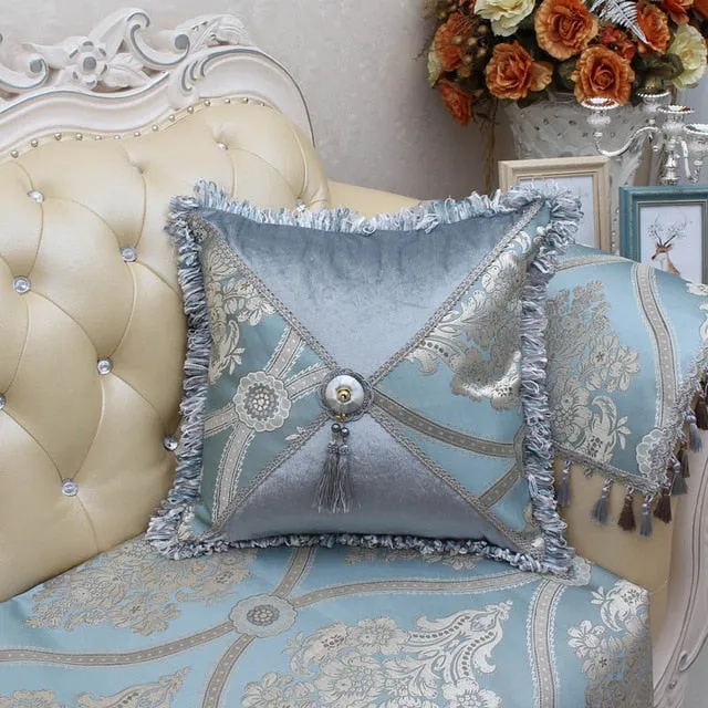 European Style Decorative Pillow Case Luxury Cotton