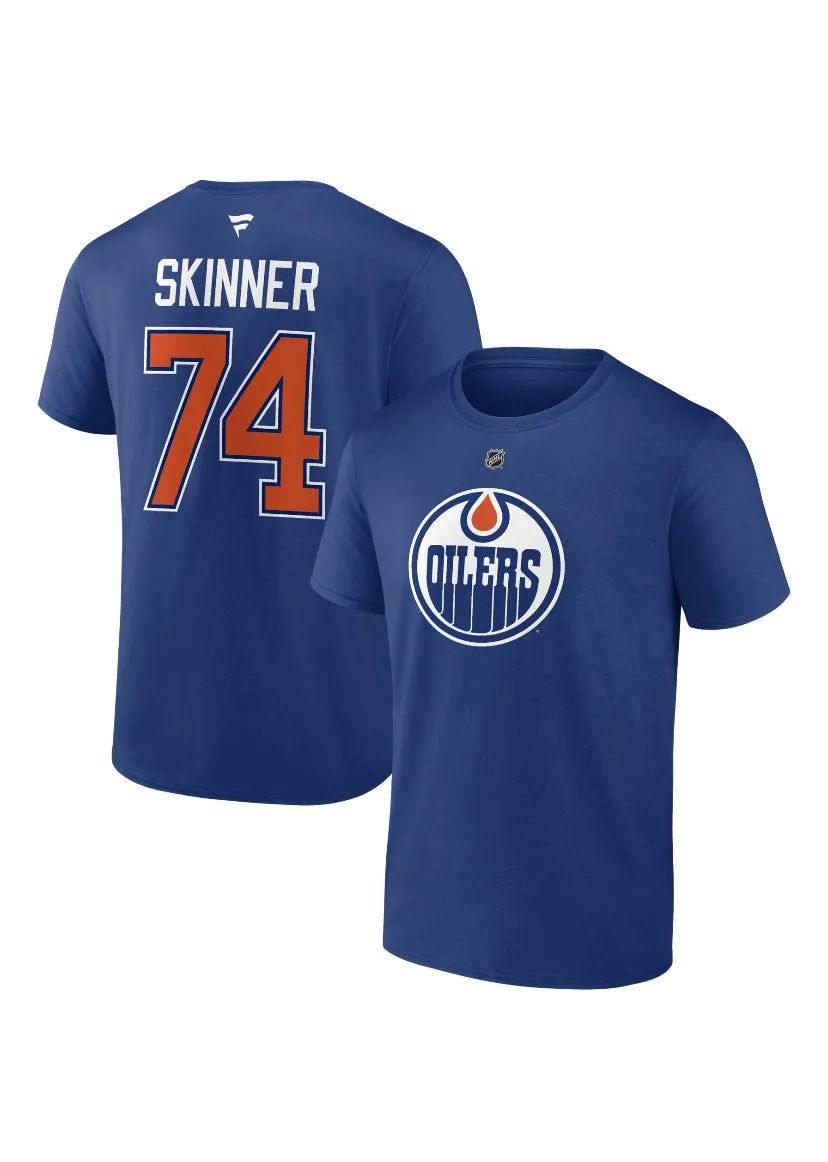 Fanatics Men's NHL Player Edmonton Oilers Stuart Skinner T-Shirt