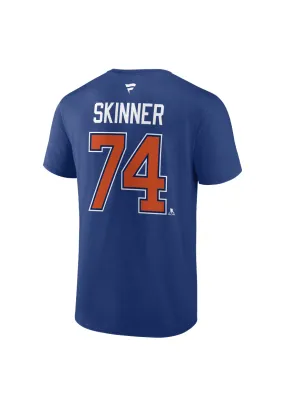 Fanatics Men's NHL Player Edmonton Oilers Stuart Skinner T-Shirt