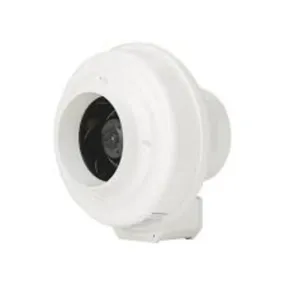 Fantech FR150 6" Inline Centrifugal Fan - Resin Housing