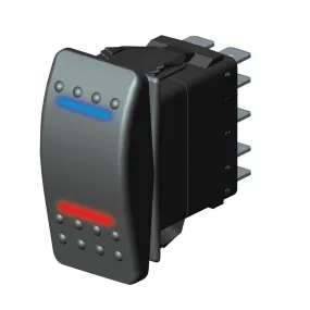 Flex-A-Lite Rocker Switch - 12V - Plastic - Black