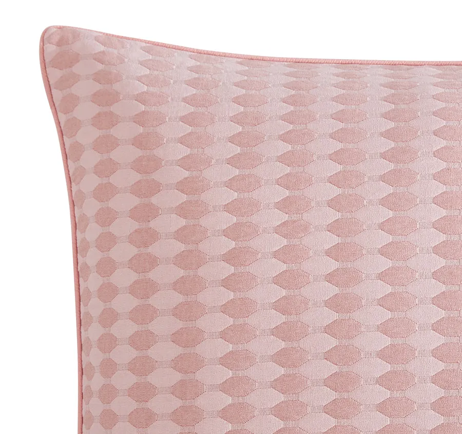 Frankie European Pillowcase Blush