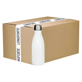 FULL CARTON - 50 x Water Bottles - Bowling - 350ml - White