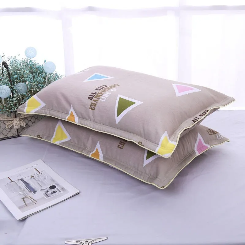 Full Cotton Zipper Pillowcase