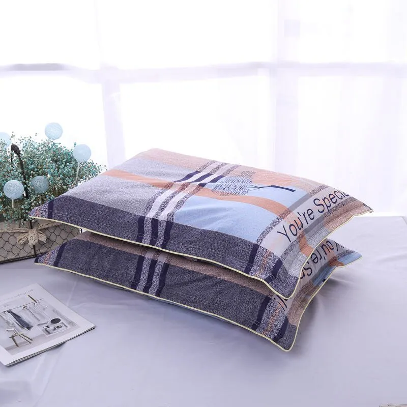 Full Cotton Zipper Pillowcase