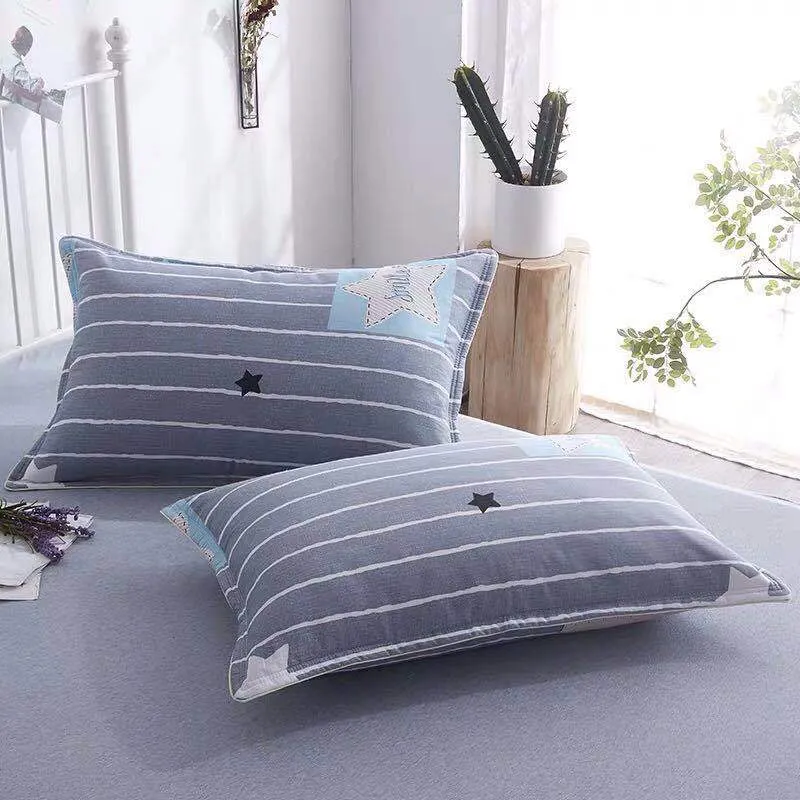 Full Cotton Zipper Pillowcase