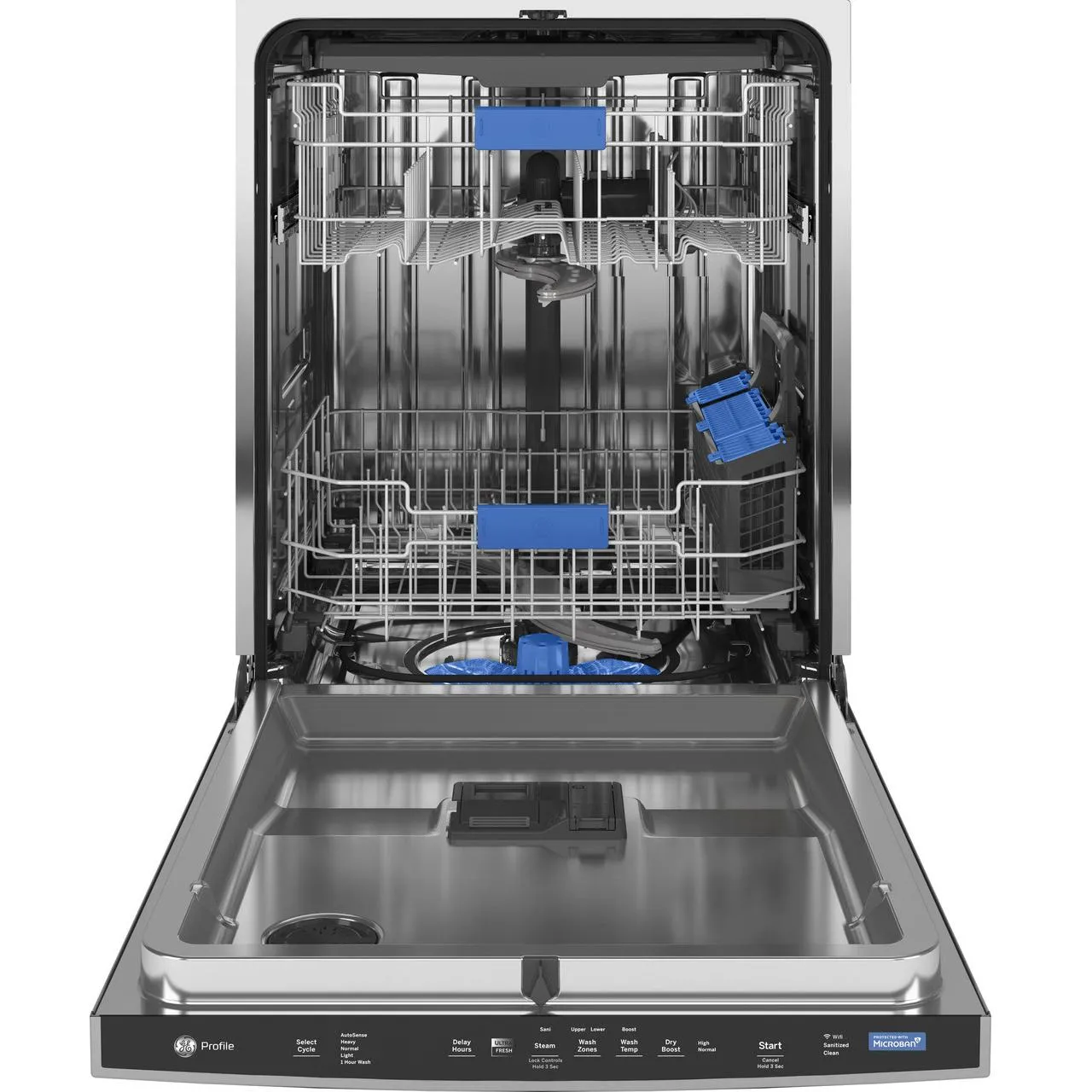 GE Profile 24-inch Built-In Dishwasher with UltraFresh System PDP755SYRFS