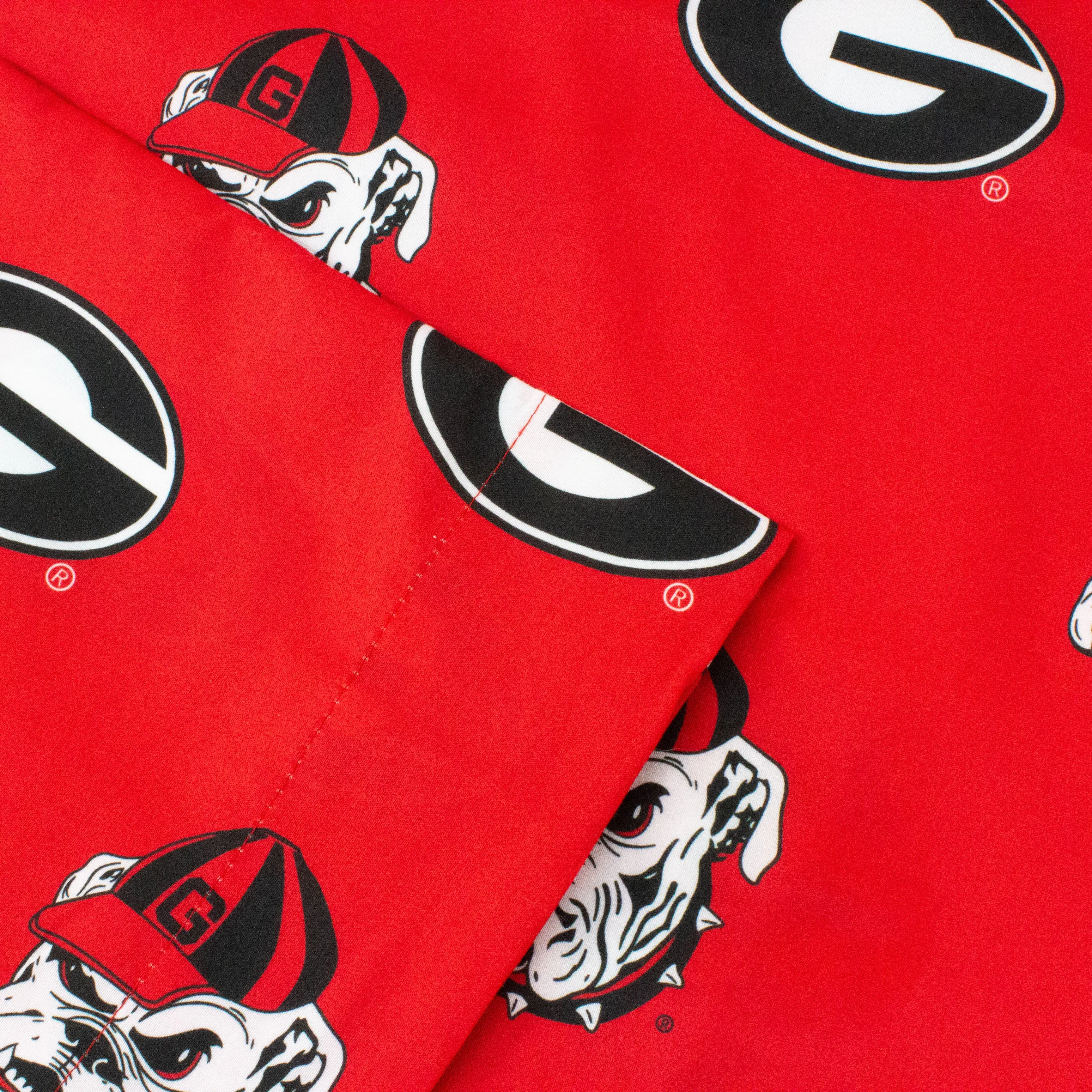 Georgia Bulldogs Body Pillow Pillowcase