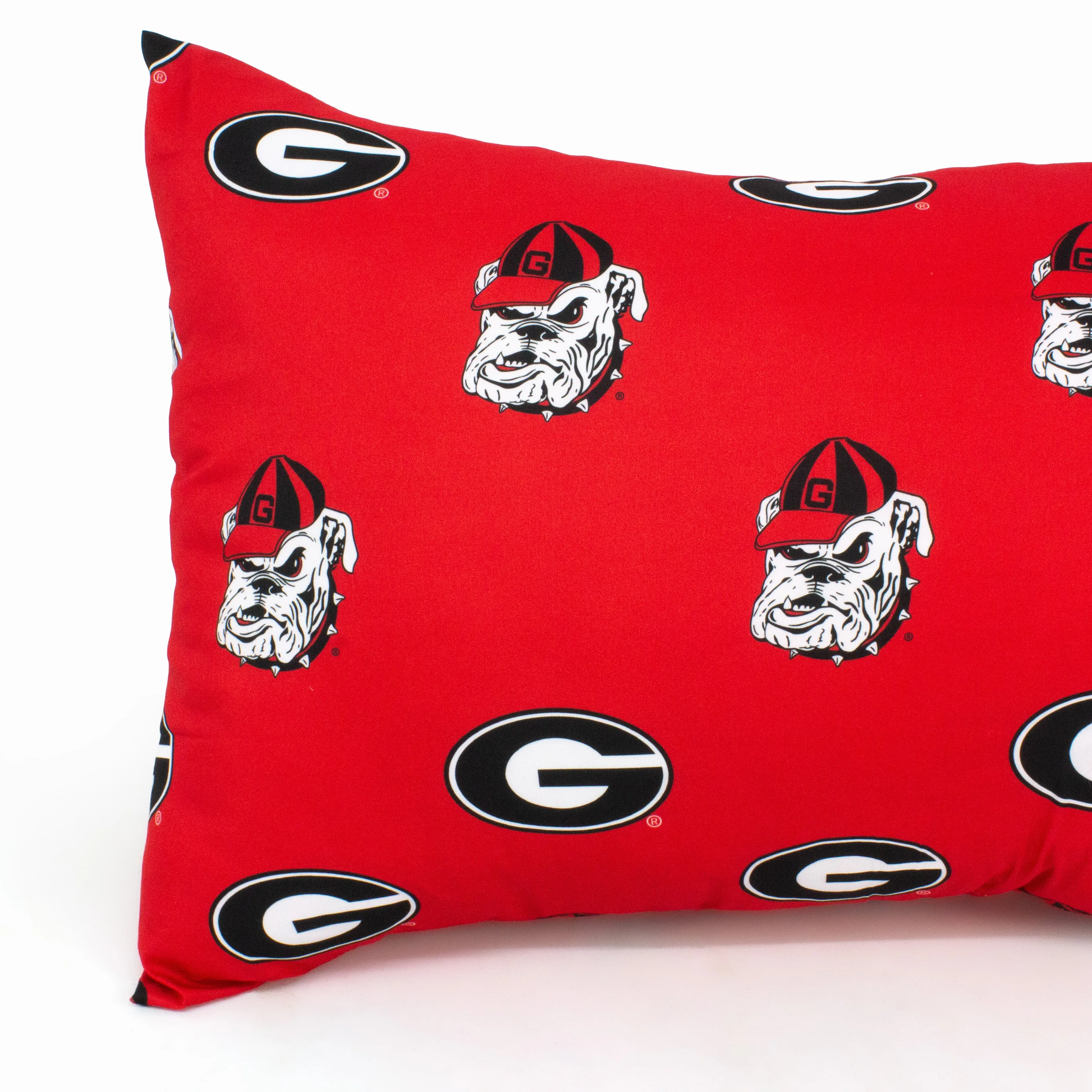 Georgia Bulldogs Body Pillow Pillowcase