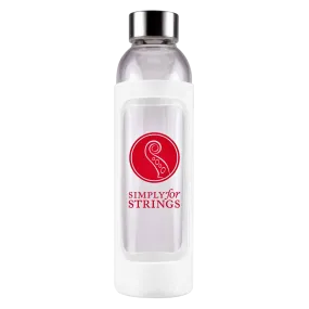 Glass Drink Bottle with Silicone Sleeve 550ml