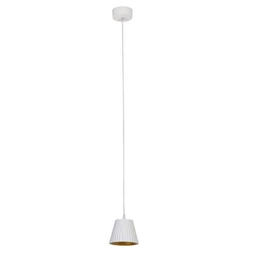 Gypsum Pendant 126Mm White