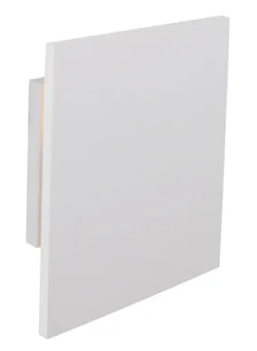 Gypsum Square W/Light 260mm White