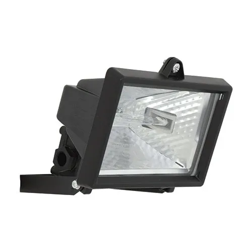 Halogen 150w Floodlight Black