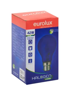 Halogen 42w B22 Daylight Blue***