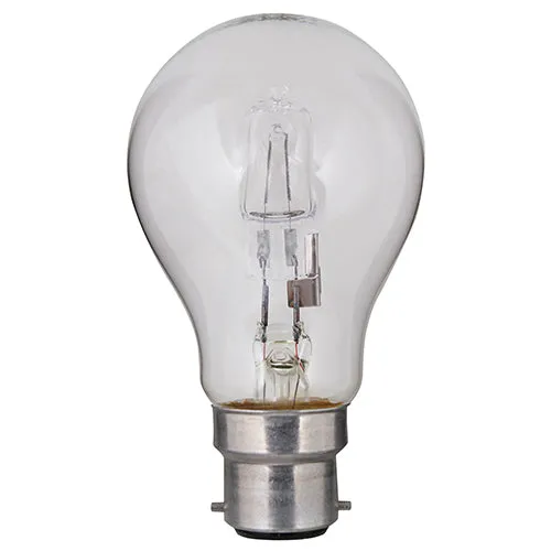 Halogen A55 Globe B22 28w 5Pc