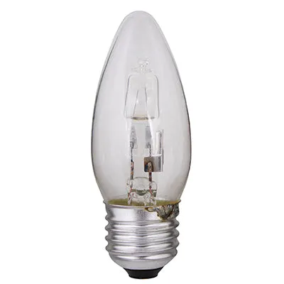 Halogen Candle E27 28w Warm White