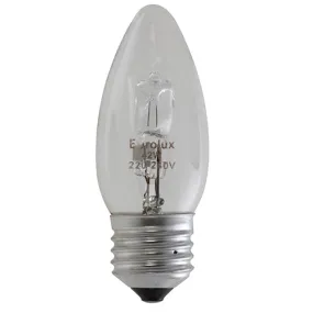 Halogen Candle E27 42w WW Twin Pack