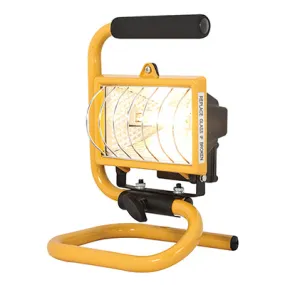 Halogen Portable 150w Worklight Yellow & Black