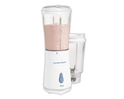 Hamilton Beach - Single-Serve Blender - with 2 Jars and 2 Lids (51102)