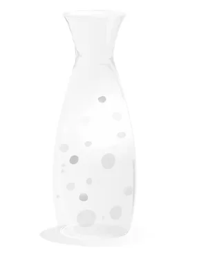 Handblown Glass Water Carafe Harlequin