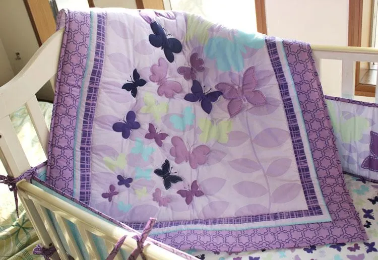 Happy Butterflies- Baby Comforter