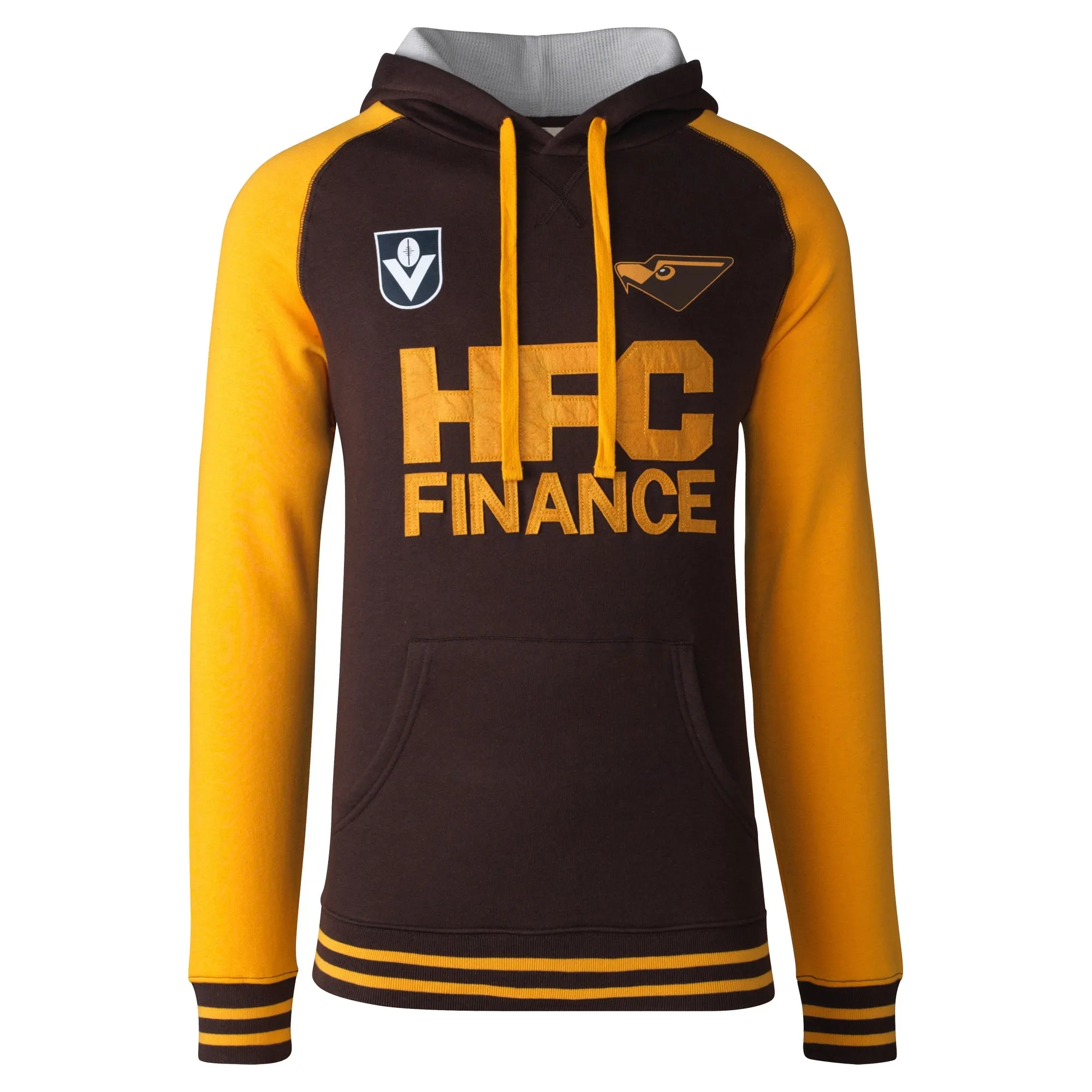 Hawthorn Hawks Mens HFC Retro VFL Club Throwback Hoodie