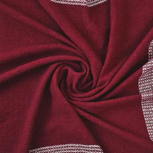 Highland 80284RRW Rio Red/White Throw Blanket