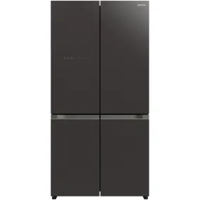 Hitachi RWB640VGB1GMG 4 DOOR Refrigerator Luxury 638L Vacuum Compartment Glass Grey