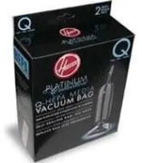 Hoover Type Q Vacuum Hepa Fabric Bags (2 Pk)