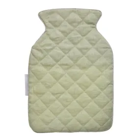 Hot Water Bottle Cover Peridot/Grey