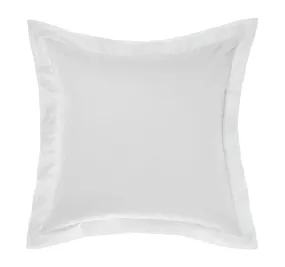 Hotel Augusta 500THC Cotton Sateen European Pillowcase White