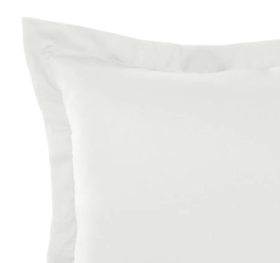 Hotel Augusta 500THC Cotton Sateen European Pillowcase White