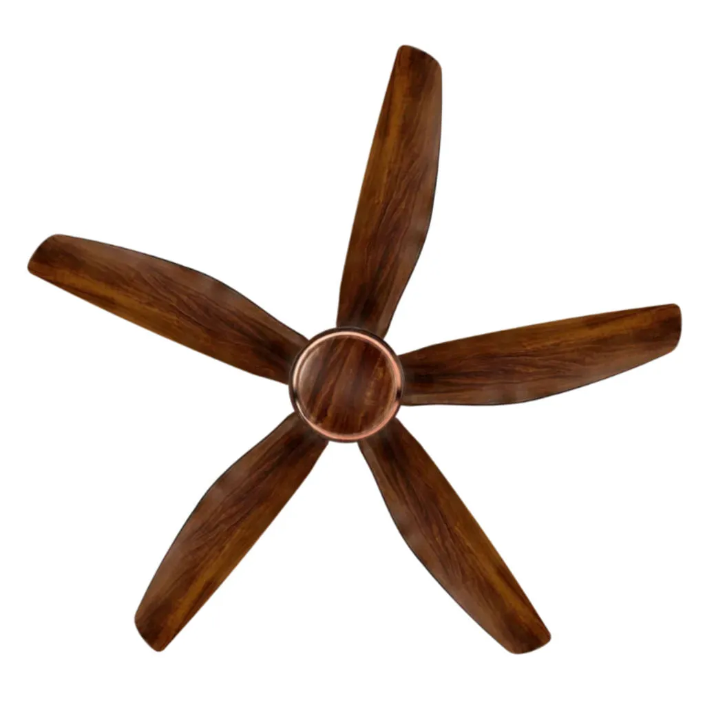 Kuhl Brise E5 BLDC Ceiling Fan With Remote 1320 mm Teak