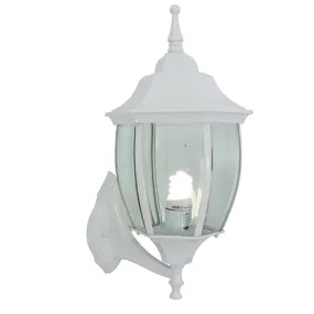 Lantern 6 Panel Large Up-Facing White