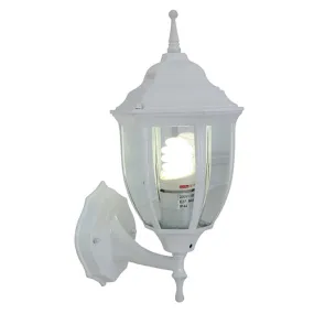 Lantern 6 Panel Up Facing White