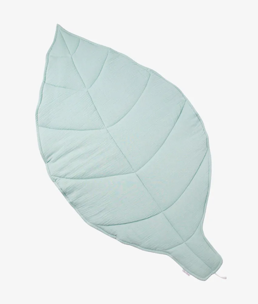 Leaf Baby Playmat - Mint Green