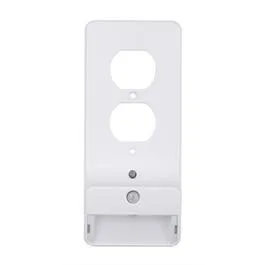 LED Night Light Wall Plate, Duplex, Motion Sensor, White