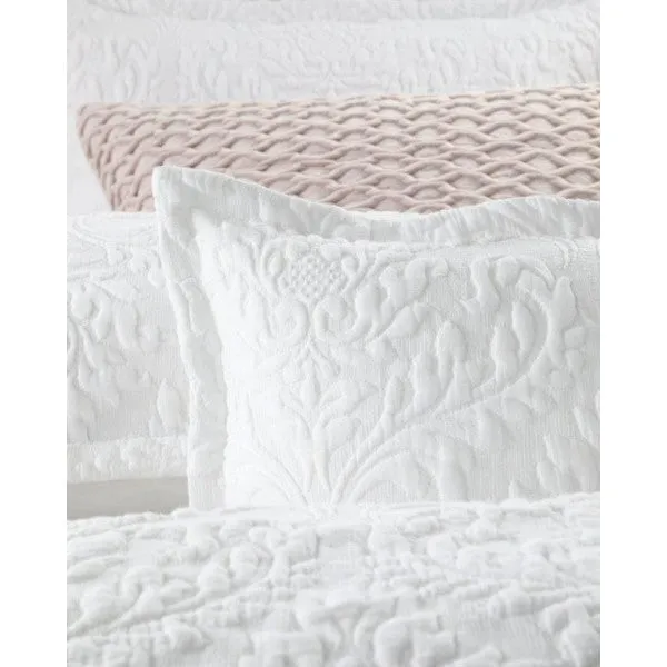 Maison White European Pillowcase by Private Collection